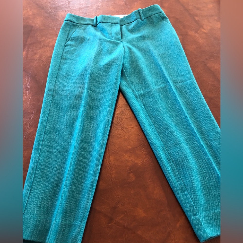 J.Crew City Fit Skimmer wool pant size 10